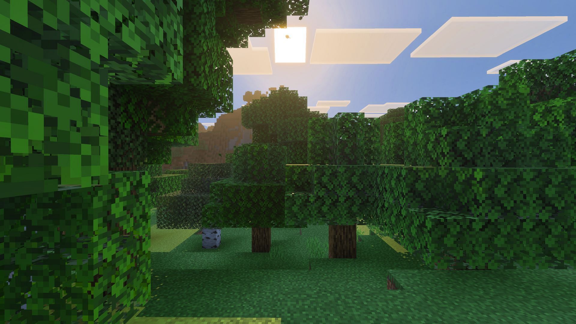 The next Minecraft update will bring Vibrant Visuals to the Bedrock edition (Image via Mojang Studios)